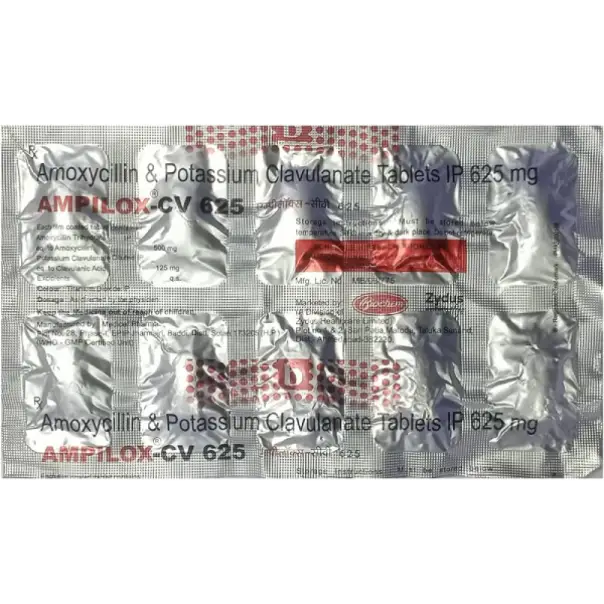 Ampilox CV 500mg/125mg Tablet